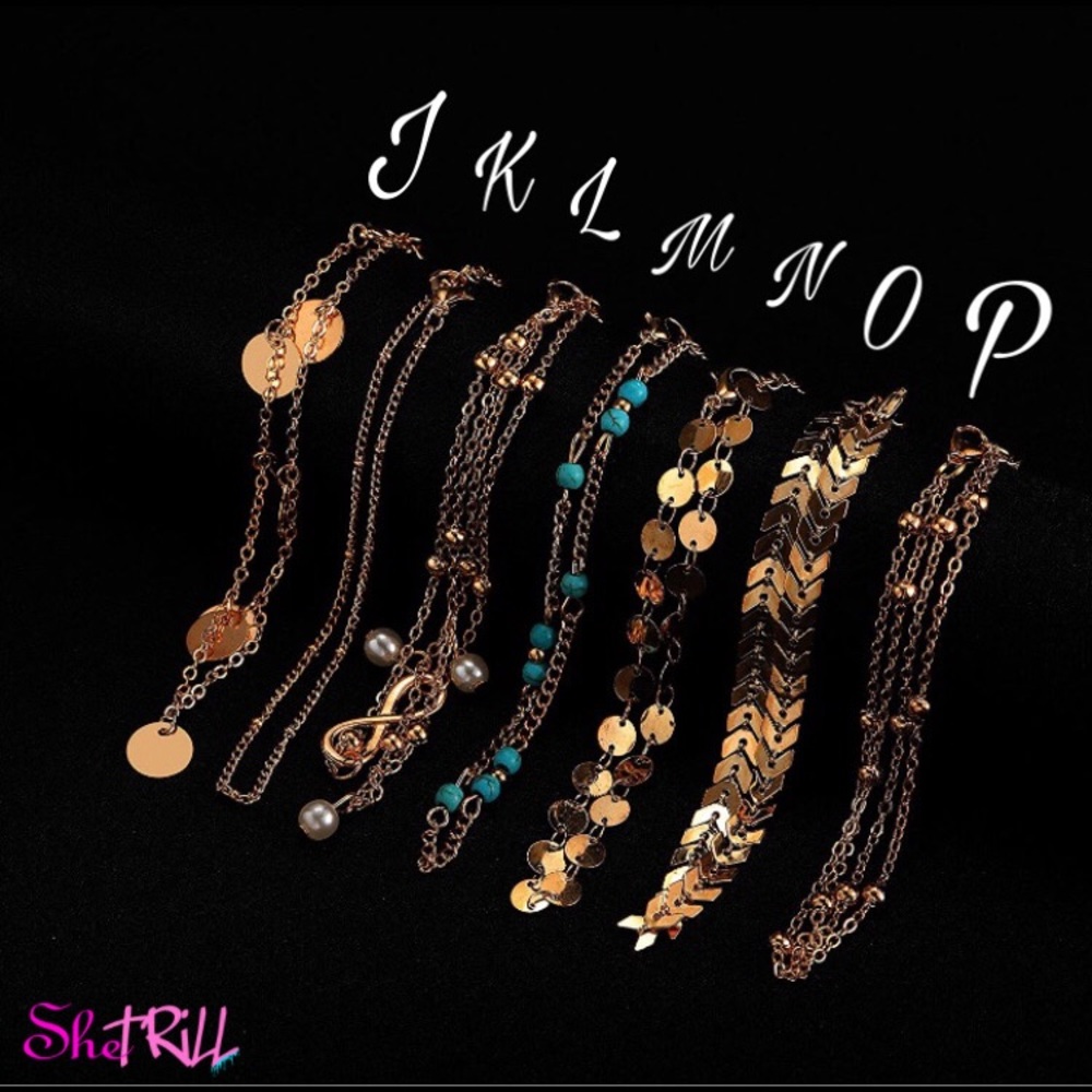 Gold anklets! - Picture 2 of 2